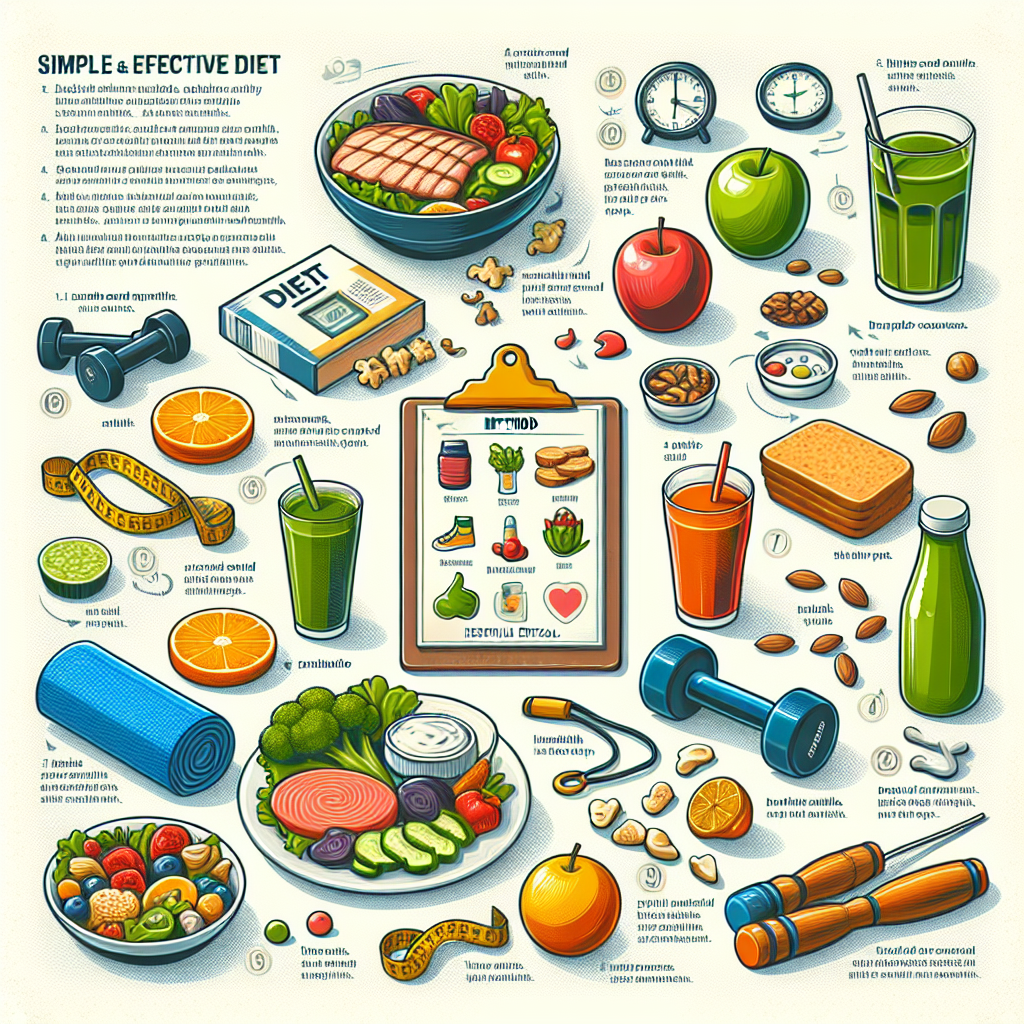 쉽고 효과적인 다이어트 방법